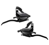 shimano St-ef500-2a 3x8 Vites Ön Arka Vites Fren Kolu Siyah - 1