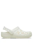 Crocs Classic Floral Cut Out Clog Kadın Terlik - 1