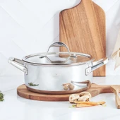 Karaca Power Steel 3 Ply 24 cm 4,6 lt Çelik Tencere - 3