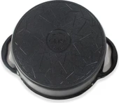 Olika Palladium 22 cm Siyah Derin Tencere PD2204 - 3