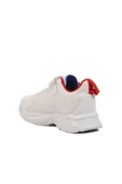 Ayakmod Beyaz Kırmızı Cırtlı Fileli Unisex Çocuk Spor Ayakkabı 2340 F - 4