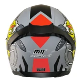 MTS M-910 MAT BEE GÜNEŞ VİZÖRLÜ KASK - 2