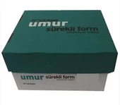 Umur Sürekli Form 11X24 2 Nüsha 1000Li ve 10 adet Siyah Tükenmez Kalem 890206153881 - 1