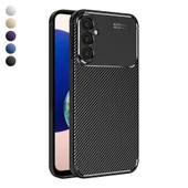 Samsung Galaxy A35 5G Kılıf Focus Carbon Silikon Kapak - 1