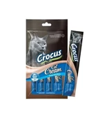 Crocus Karidesli Sıvı Kedi Ödül Maması 15 gr x 4 Adet - 1
