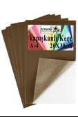 Yapışkanlı Keçe A4 20X30 cm 5 li 1 Paket 2.0 mm Kendinden Yapışkanlı Renkli Hobi Keçesi Elişi Keçe Kumaşı Anasınıfı Kreş - 7