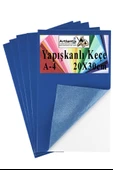 Yapışkanlı Keçe A4 20X30 cm 5 li 1 Paket 2.0 mm Kendinden Yapışkanlı Renkli Hobi Keçesi Elişi Keçe Kumaşı Anasınıfı Kreş - 9
