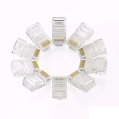 100Lü Rj45 Eski Nesil Jack Konnektör - 1