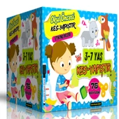 Okul Öncesi KES-YAPIŞTIR Etkinlikleri Seti (76 Hayvan) thumbnail 1