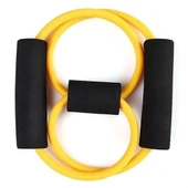 BUFFER® 8 Şeklinde Direnç Bandı Yoga Plates Ve Vücut Geliştirme Egzersiz Bandı thumbnail 4