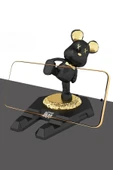 BUFFER® Ayıcıklı Telefon ve Tablet Standı Masa Üstü Telefon ve Tablet Tutucu Aparatı - 6