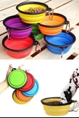 BUFFER® Katlanabilir Kedi Köpek Mama ve Su Kabı Köpek Oyuncağı - 3