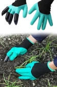 BUFFER® Toprak Kazma Ekme Çapalama İçin Korumalı Bahçe Bahçivan Eldiveni - 3