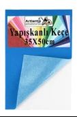 Yapışkanlı Keçe 35x50 cm 1 Adet 2.0 mm Kendinden Yapışkanlı Renkli Hobi Keçesi Elişi Keçe Kumaşı Anasınıfı Kreş Etkinlik - 12