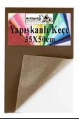 Yapışkanlı Keçe 35x50 cm 1 Adet 2.0 mm Kendinden Yapışkanlı Renkli Hobi Keçesi Elişi Keçe Kumaşı Anasınıfı Kreş Etkinlik - 7