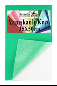 Yapışkanlı Keçe 35x50 cm 1 Adet 2.0 mm Kendinden Yapışkanlı Renkli Hobi Keçesi Elişi Keçe Kumaşı Anasınıfı Kreş Etkinlik - 3