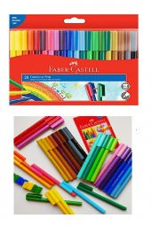 Keçeli Kalem 20 lu Eğlenceli Yaratıcı Set Faber Castell 20 Renk Eğlenceli Keçeli Kalem Seti - 2
