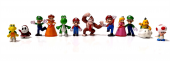 Süper Mario 17 Figürlü Oyuncak Super Mariyo Karakterleri - 2