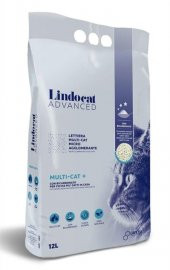 Lindo Cat Advanced Multicat Kokusuz İnce Taneli Kedi Kumu 12 Lt - 1