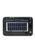 Concord  RX-6060S Solar Güneş Enerji Panelli Nostaljik Radyo Bluetooth Hoparlör - 3