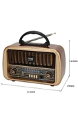 YEDİSERLER  Klasik Nostalji Radyo (ns-8067bt) - 1
