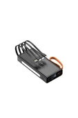 SPRANGE  SR-P25W 24000mAh Kablolu Wirelesss Işıklı Powerbank - 1