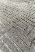 Sarar Plus Rölyef Banyo Paspas Takımı 2'li Antrasit Kabartma Desenli Kaymaz Tabanlı (60x100 / 40x60) - 2