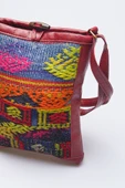 Kadın Kilim & Dokuma Desenli El Yapımı Omuz Çantası - 2
