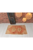 Dekoratif El Dokuma , Kilim Paspas, Anadolu Paspas Halı, Vintage Kilim - 2