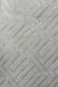 Sarar Plus Rölyef Banyo Paspas Takımı 2'li Açık Gri Kabartma Desenli Kaymaz Tabanlı (60x100 / 40x60) - 2