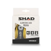 SHAD SC61A Alarmlı Sarı Motosiklet Disk Kilidi C0S6103A - 6