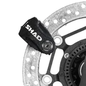 SHAD SC61A Alarmlı Siyah Motosiklet Disk Kilidi C0S6100A - 7