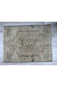 El Dokuma , Kilim Paspas, Anadolu Paspas Halı, Vintage Kilim - 2