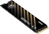 MSI SSD SPATIUM M461 PCIE 4.0 NVME M.2 4TB R:5000 W:4200 - 4