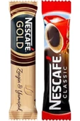 Nescafe Gold 2 G X 100lü + Classic 2g X 200lü Paket - 1