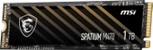 MSI SSD SPATIUM M470 PRO PCIE 4.0 NVME M.2 1TB R:6000 W:4500 - 5