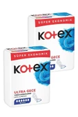 Kotex Ultra Hijyenik Ped Süper Ekonomik Gece 16'lı 2 Adet - 1