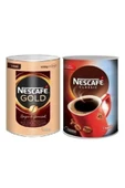 Nescafe Gold Teneke 900 gr - Necafe Classıc Teneke 1 Kg - 1