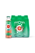 AVOYA 6'LI ÇİLEK&GÜL MADEN SUYU 200 ML - 1