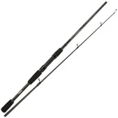 YekOutdoor Profesyonel LRF Seti Okuma Red Spin 7'6'' 228 cm 3-15 gr 2 Parça&Okuma Ceymar HD CHD-2500A Matt Black 7+1BB Olta Makinesi - 4