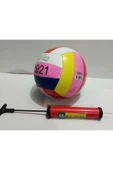 Voleybol Topu Ile Birlikte Şişirme Pompası - 2