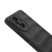 Honor 200 Pro Kılıf Esnek TPU Oyuklu Arka Yüzey Tasarımlı Zore Etnik Silikon Kapak - 9