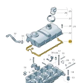 VW Caddy 2004-2010 1.9 Dizel BJB Motor Külbütör Kapak Contası - 4