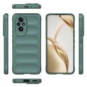 Honor 200 Kılıf Esnek TPU Oyuklu Arka Yüzey Tasarımlı Zore Etnik Silikon Kapak - 5