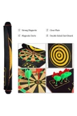 Mıknatıslı Manyetik Dart Katlanabilen Hedef Tahtası Magnet Ok Atma Dartboard Eğlenceli Oyun thumbnail 3