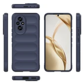 Honor 200 Kılıf Esnek TPU Oyuklu Arka Yüzey Tasarımlı Zore Etnik Silikon Kapak - 6