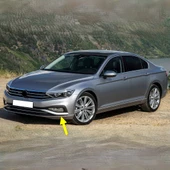 VW Passat B8.5 2020-2023 Ön Tampon Sol Alt Kromaj Çıtası 3G0853253D - 1