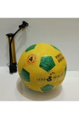Kauçuk Futbol Topu Ve Şişirme Pompası - 3