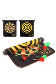 Mıknatıslı Manyetik Dart Katlanabilen Hedef Tahtası Magnet Ok Atma Dartboard Eğlenceli Oyun thumbnail 1