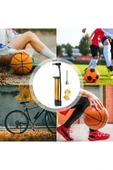 Bisiklet Pompası Bisiklet El Hava Pompası Lastik Top Şişirme Pompası Iğne Hediyeli - 2